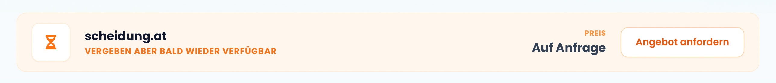 Domain Check bald wieder frei